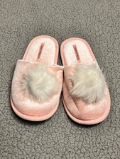 Victoria's Secret Pink Womens Slippers Size Small