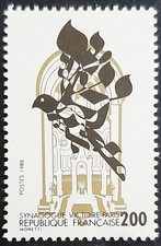 2516 La grande synagogue à Paris 1988 MNH luxe**