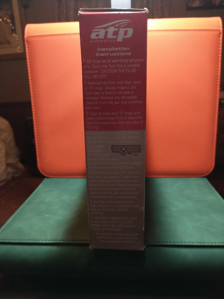 ATP B-458 Automatic Transmission Filter Kit. New Old Stock - Image 3 of 4