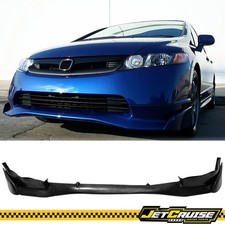 Fits 06-08 Honda Civic Sedan Mugen Si Style Front Bumper Lip Spoiler Pu