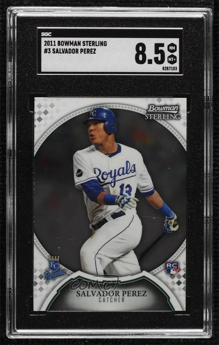 Salvador Perez trading card