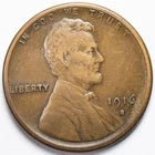1916-S Lincoln Wheat Penny San Francisco Mint Very Fine (VF)