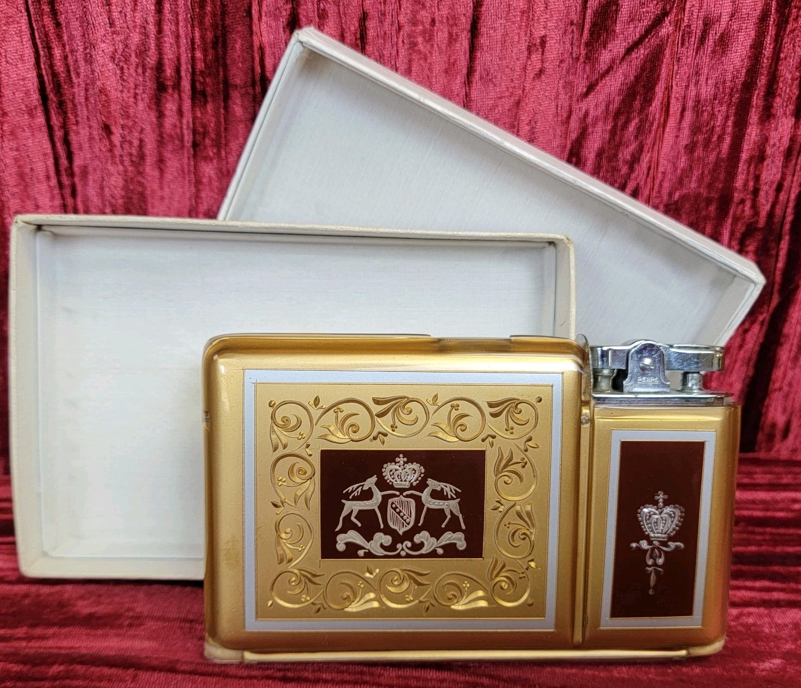 Cover Set Brand Pearl W/box Clear Plastic Rare