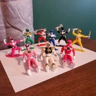 Mixed Lot of 9 Vintage Mighty Morphin Power Rangers Action Figures 1993 1995