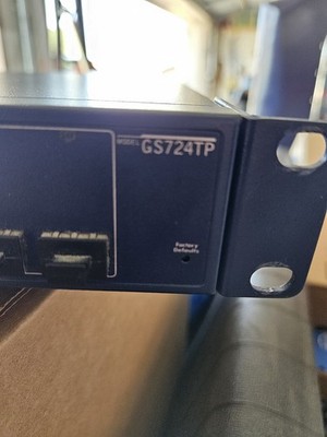 NetGear  ProSafe (GS724TP) 24-Ports External Switch