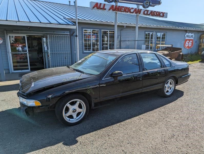 1994 Impala SS Rear Quarter Glass Pair w/ Sail Panels, Right/Left , RH/LH - OEM