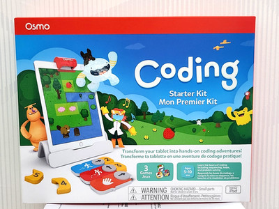 Osmo Coding Starter Mon Premier Kit 3 lehrreiche Lernspiele für iPad