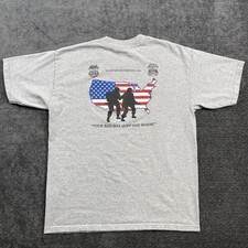Lot De 3 T-shirts FBI ATF - Bleu - Tailles XL Et XXL - Occasion Très Bon état - Pour Homme