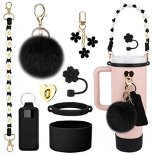 8PCS Cup Accessories for Stanley Cup 40oz 30oz Tumbler with Handle, Including...