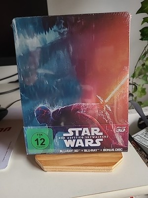 Star Wars der Aufstieg Skywalkers 3D BluRay Steelbook  Neu und Originalverpackt
