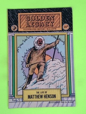 Golden Legacy #5 1968 Fitzgerald Publishing Company Low Grade Comic Book M58-203