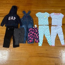 Infant Girls Clothing Lot of 9 Size 24 Months And 2T