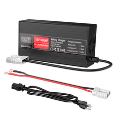 14.6V 30A Battery Charger for 12V LiFePO4 li-ionBattery Deep Cycle Rechargeable