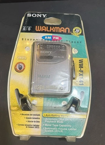 Vintage Sony Walkman WM-FX141 Cassette Player New In Package