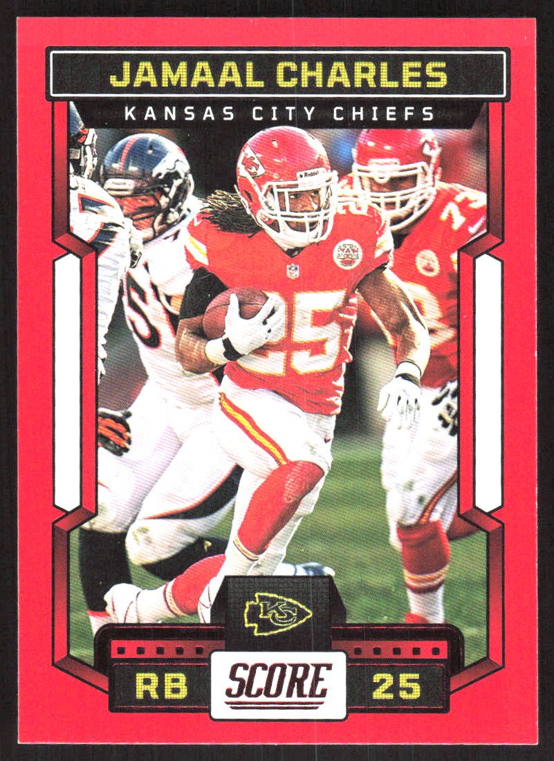 9275G 2023 Score #131 Jamaal Charles Red