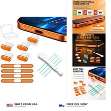 4 Pack USB C Dust Plug Port Cover for iPhone 18 17 Pro Max Type C