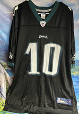 DeSean Jackson Philadelphia Eagles #10 NFL On Field Jersey Black 2XL 100% Nylon