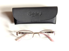 SOPHIA LOREN M264 Eyeglass Frames Gold Tone Womens Zyloware 118 EUC