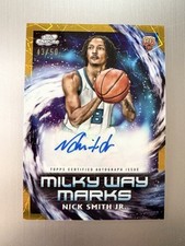 Nick Smith Jr. 2023-24 Topps Chrome Cosmic Milky Way Marks Gold Auto #’d /50 Rc