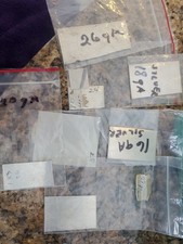 Vintage Silver Pieces From Jewelry Making. 16 To 20 Ga Silver. Totals 3.2 Oz. 72.50 per troy oz