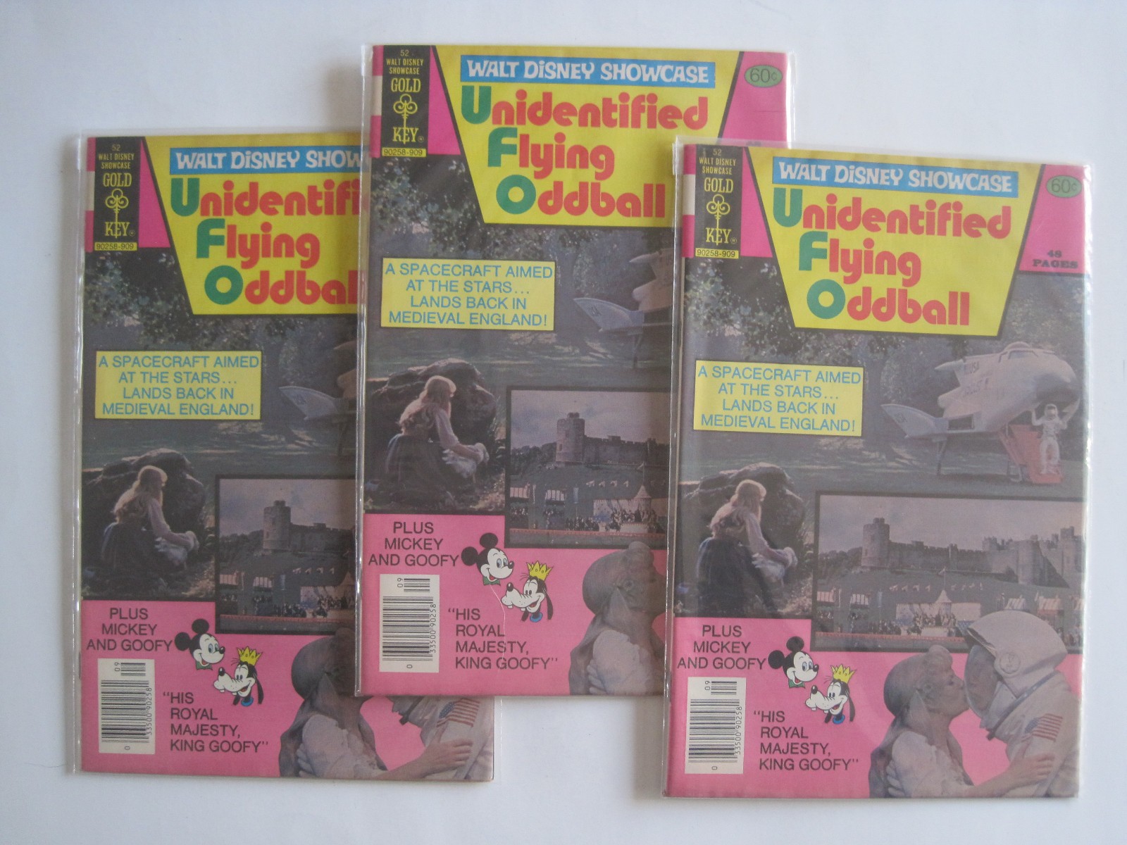 Vintage lot of 42 comics bronze age Gold Key Walt Disney Showcase