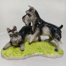 Shafford Schnauzer Figurine - MINT- Original Sticker 
