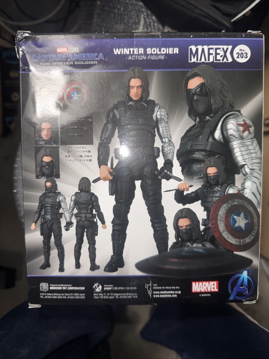 Medicom MAFEX No.203 Winter Soldier Collectible Action Figure | eBay