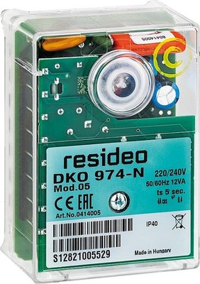 Resideo DKO 974-N Mod.05 Steuergerät Honeywell 0414005U Ersatz SH 113 Relais