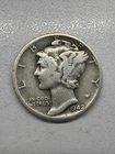 1942-D Mercury SILVER DIME ACTUAL Coin Get Today/Save/Fill Your Collection Vfine