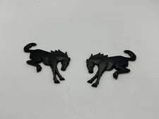 NEW 2021-2023 Ford Bronco BLACK  Bronco Fender Tailgate Emblem Matte black