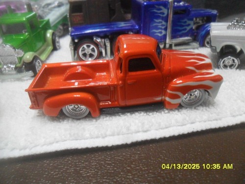 Hot Wheel 52 Chevy truck Flames genescustoms, FB Gene Timothy