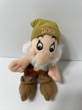 Vintage Disney Store Doc Bean Bag Plush Snow White And The Seven Dwarfs World