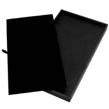 12 Trays 12 Velvet Pads Inserts Liners Jewelry Black Display 14 ¾ x 8 x 1" Tray
