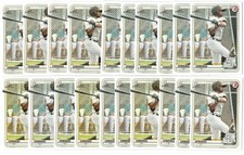 x25 Xavier Edwards 2020 (1st) Bowman #10 Rookie Card RC lot/set Miami Marlins!!!