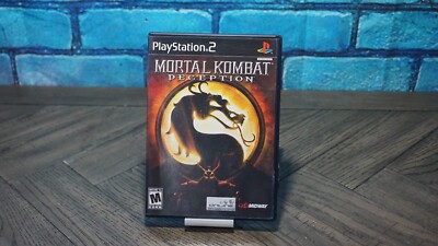 Mortal Kombat Deception (Sony Playstation 2 PS2, 2004) Game, Case, Manual, & Reg