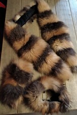 COL EN VERRITABLE FOURRURE RENARD BON ETAT