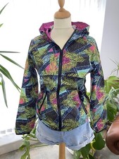 Ladies Bellfield Malinke Multi Colour Camping Rain Jacket Raincoat Mac Size 10