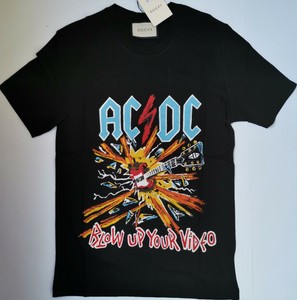 camiseta ac dc hombre
