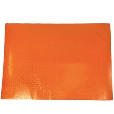 Authentic GUCCI Gift Wrapping Paper Sheet Orange 39”x27.5”