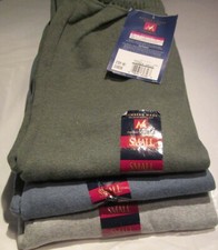 Women Sweatpants Members Mark Small 3 Pair 3 Color Green Blue Gray 2 Pocket