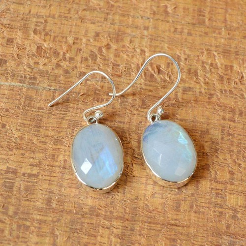 Boucles D'Oreilles Planétaires Lune Et Étoile En Argent 925 - Asymétriques Hypoallergéniques Pour Femmes Et Ados