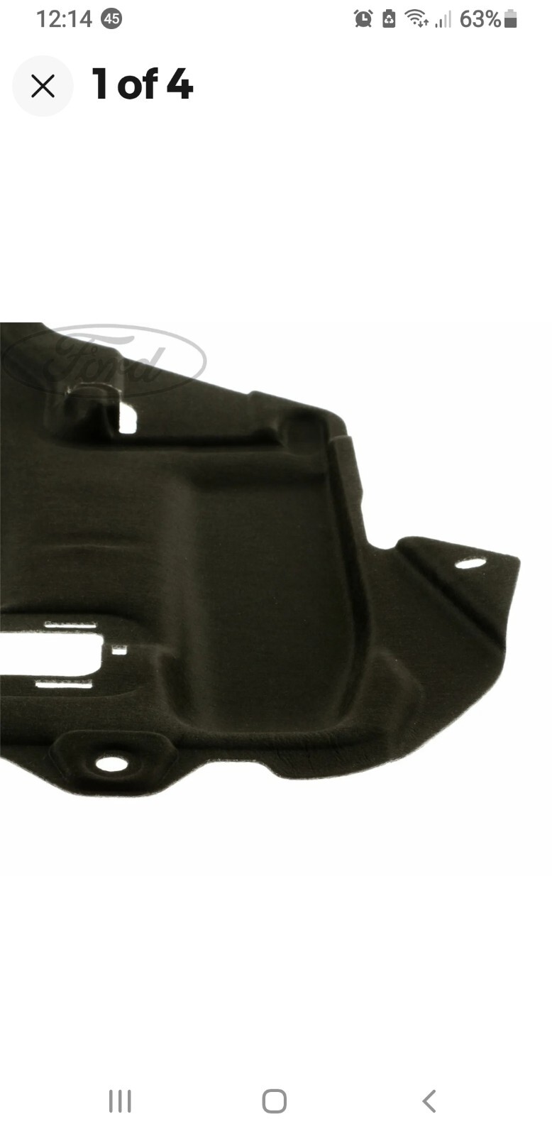 Ford Focus Mk3 C-max Engine Compartment Splash Shield 1840365 for