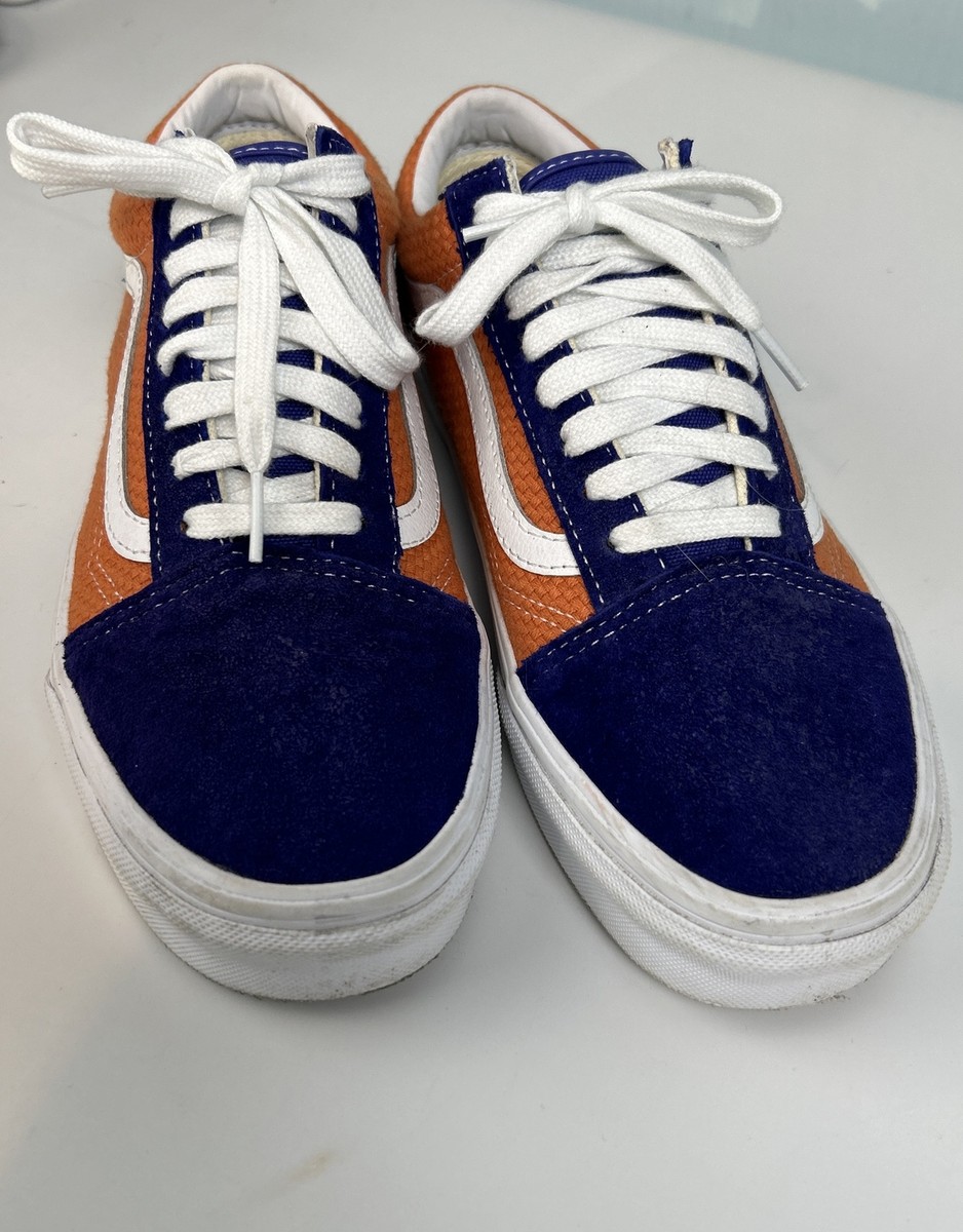 Size 7 - Vans Old Skool P&C - Royal Blue Apricot Buff for  display picture 2