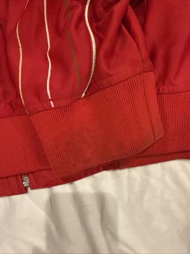 Coogi Men’s Jacket Size 4XL Striped Red Embroidered Vintage 90s RARE - Picture 23 of 23