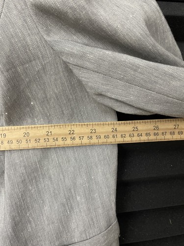Alex Marie Women's Size 16W Light Gray Size 16W Blazer Jacket 3/4 Sleeve - Picture 9 of 14