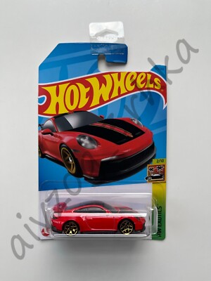 [EXTREM SELTEN] Hot Wheels Porsche 911 GT3 992 rot 2022 199/250 HW Exoten 2/10