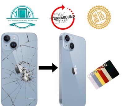 iPhone iPhone 14 / 14 Plus Rückseite Glas Austausch Reparatur Service