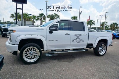 Paintable Pocket Rivet Fender Flares Set For 20-24 Chevy Silverado 2500 3500