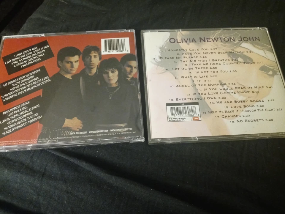 Olivia Newton John, Joan Jett And The Blackhearts Cds - Image 2 of 2