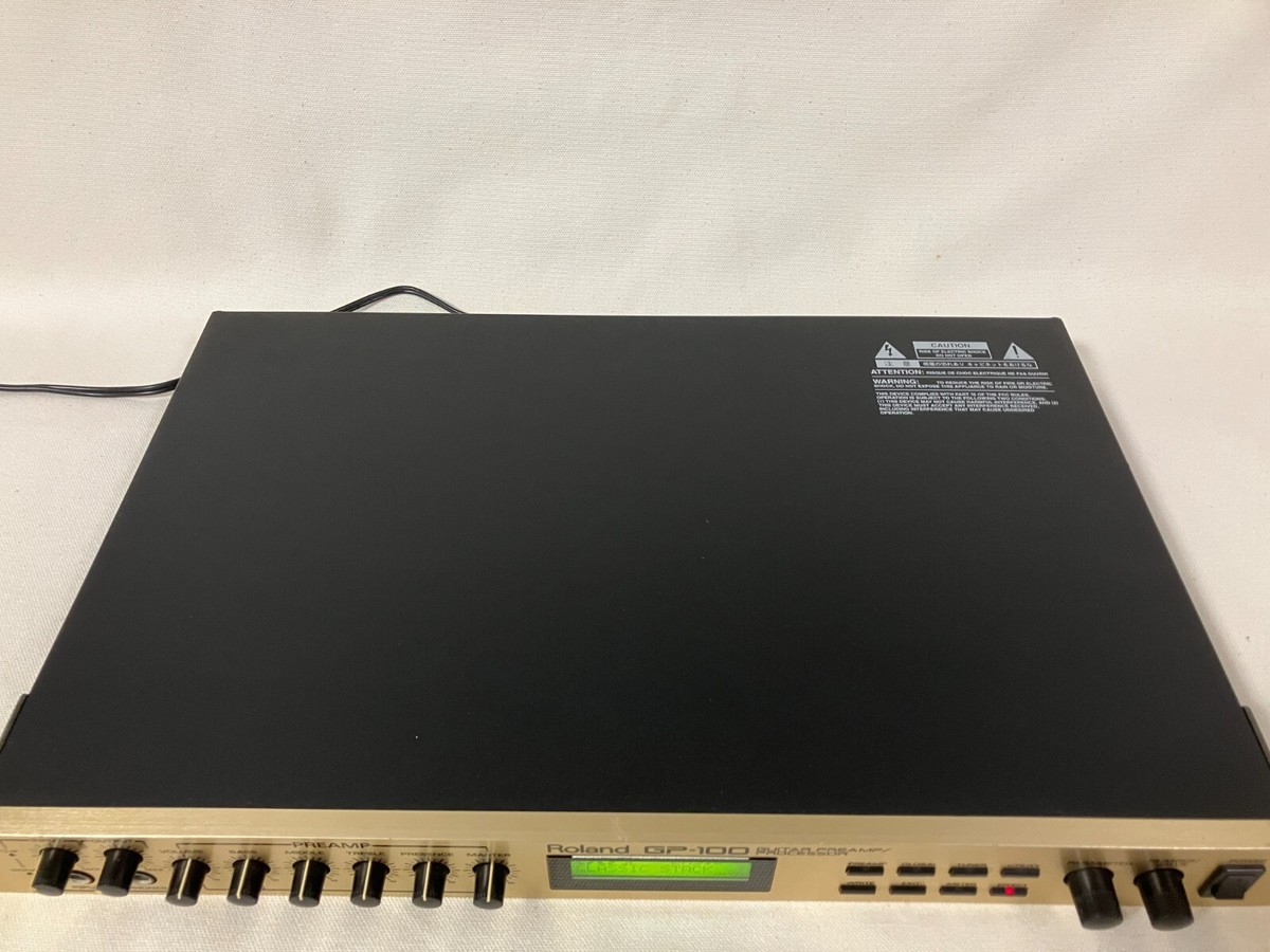 Roland GP-100 ギター プリアンプ・プロセッサー Amazon | Roland GP-100 Guitar Preamp/Processor ローランド